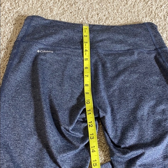 4/$20! Columbia Blue Leggings size S - Picture 7 of 9